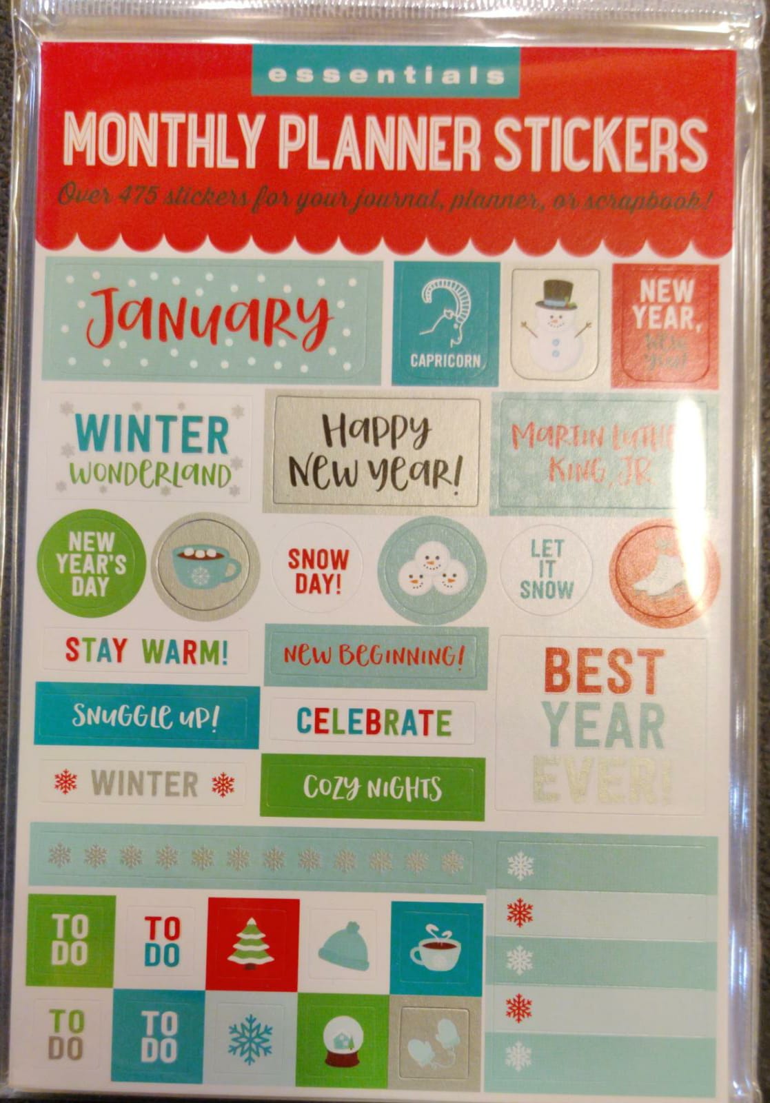 Monthly Planner Stickers