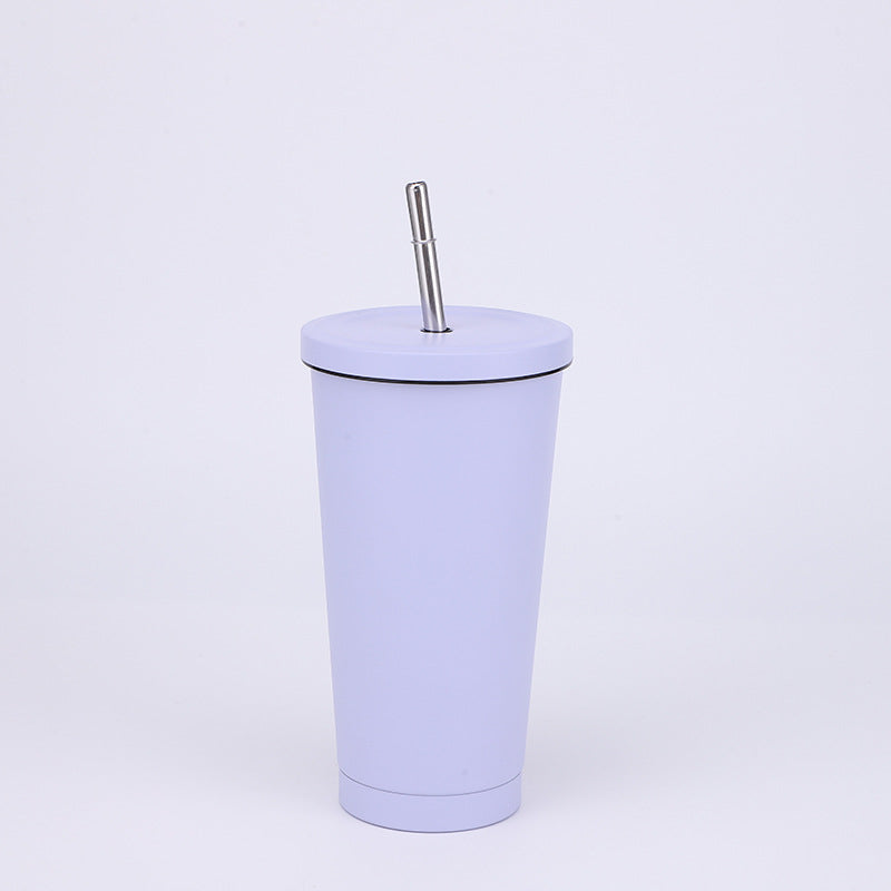 Stainless Steel Large-capacity Straw Insulation Cup