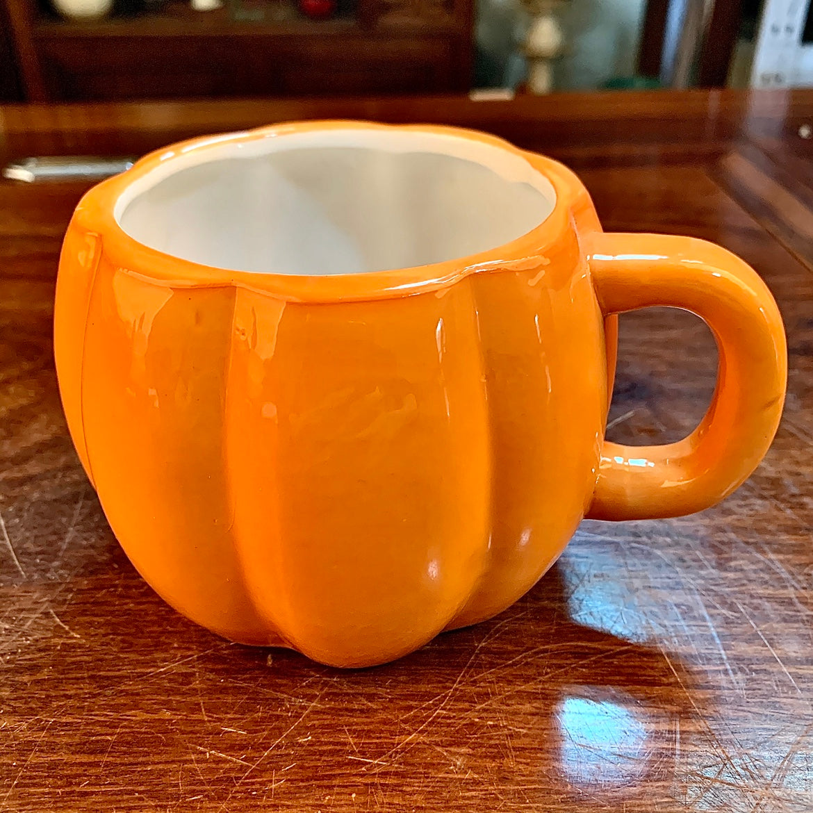 Ceramic Halloween Pumpkin Mug