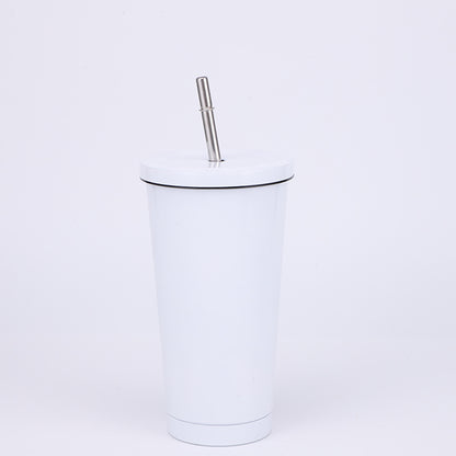 Stainless Steel Large-capacity Straw Insulation Cup