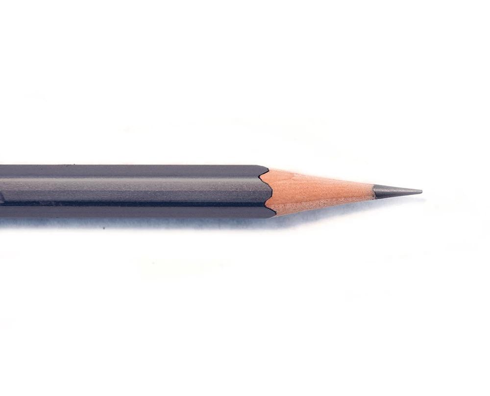 White Long Point Sharpener