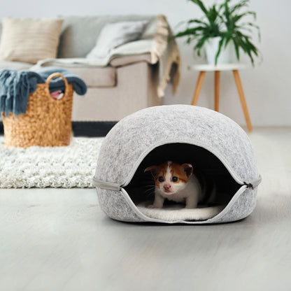 Calming Anti Anxiety Cave Bed for Cats