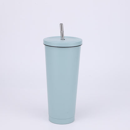 Stainless Steel Large-capacity Straw Insulation Cup