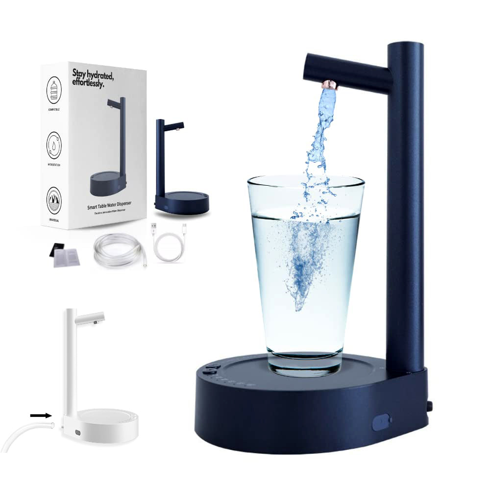 Desk Dispenser Electric Water Gallon Automatic Water Bottle Dispenser Rechargeable Water Dispenser