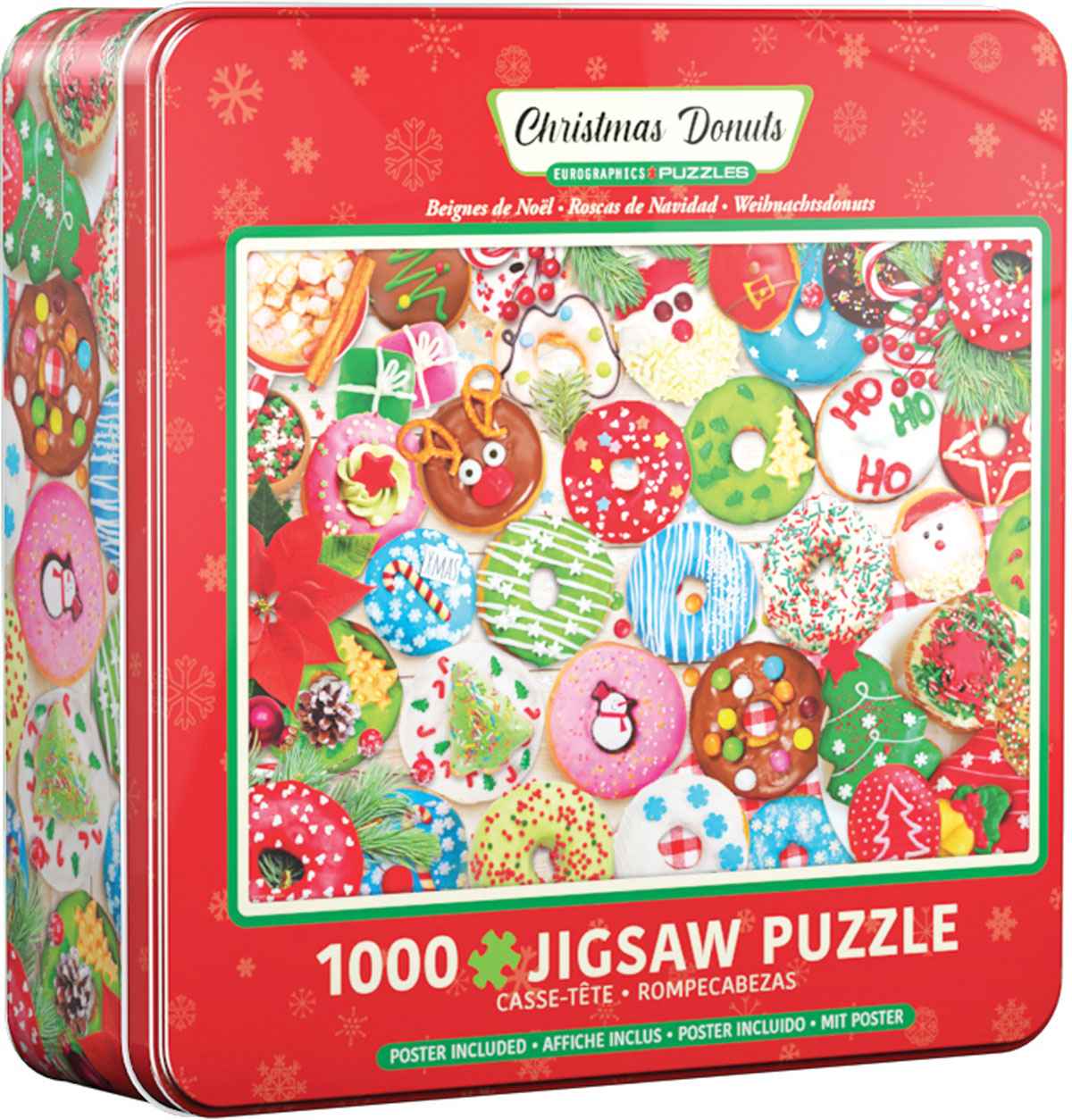 Christmas Donuts 1000 Jigsaw Puzzle