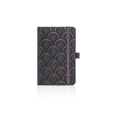 Art Deco Pocket Ivory Notebook - Copper