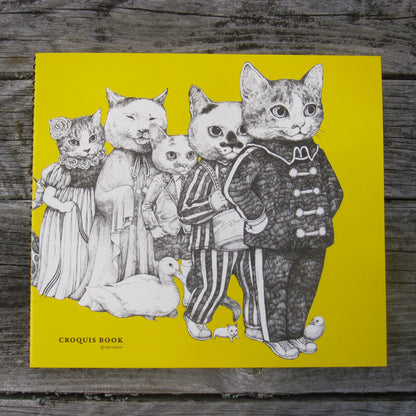 Croquis Book-Cats On Parade Sketchbook