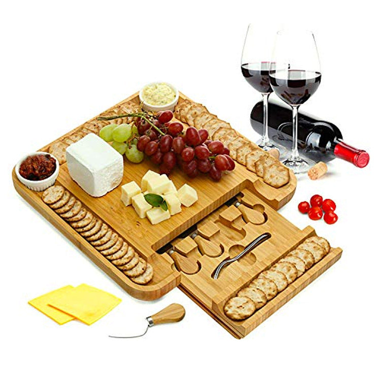 Acacia Cheese Set Western Chopping Board