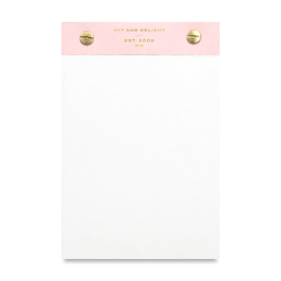 Desktop Notepad - Pink