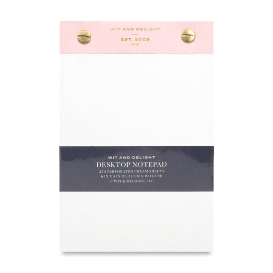 Desktop Notepad - Pink