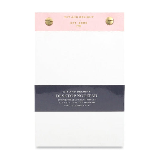 Desktop Notepad - Pink