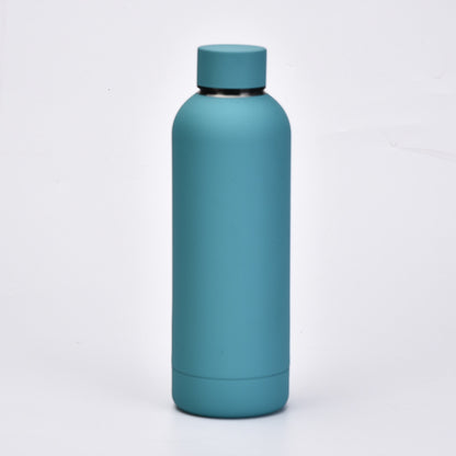 Portable Sports Water Cup Rubber Paint Insulation Cup
