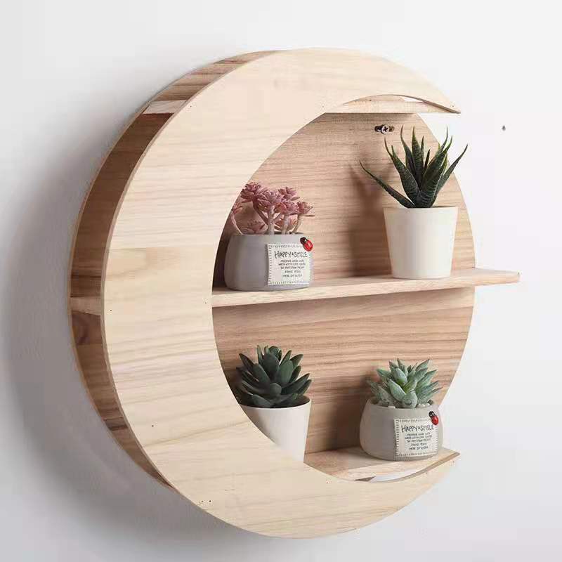 Wooden Wall Shelf Wall-mounted