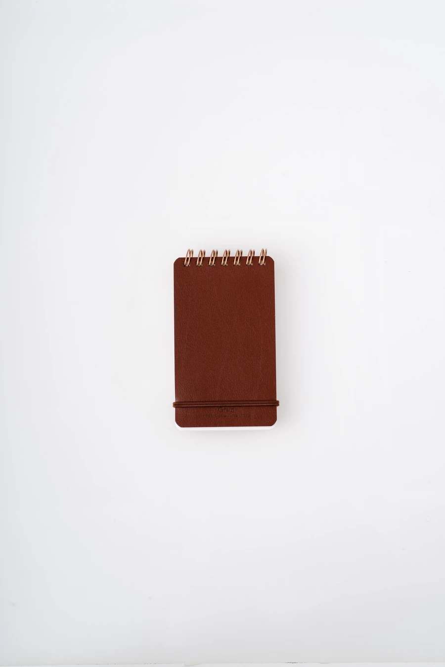 Grain Memo Pad Dark Brown