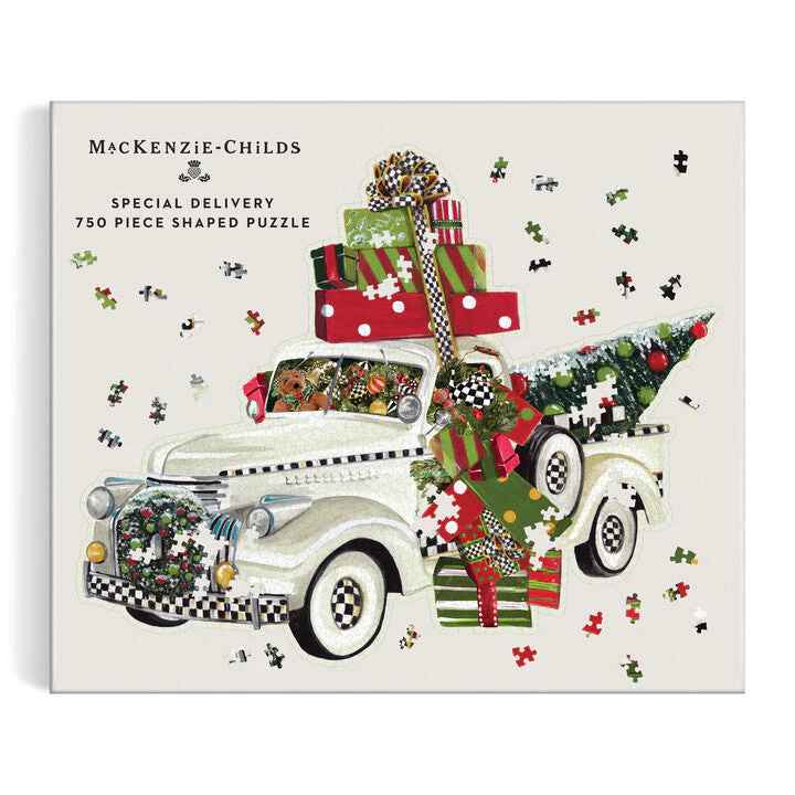 Mackenzie Childs 750 Piece Shaped Puzzle