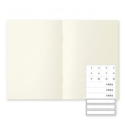 Md Notebook Light A5 3Pcs Pack English Caption