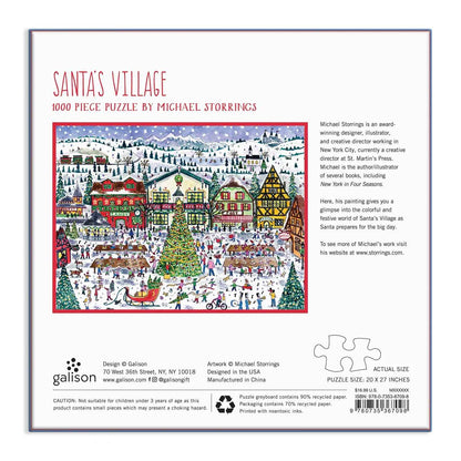 Santa's Village 1000 Piece Puzzle