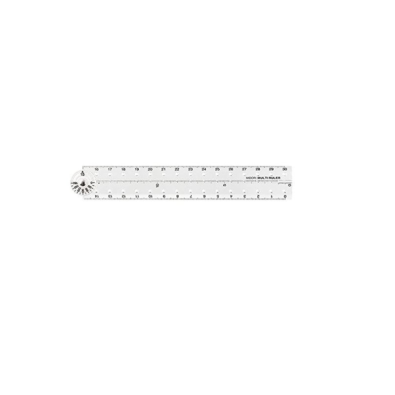 Multi Ruler 30Cm Clear