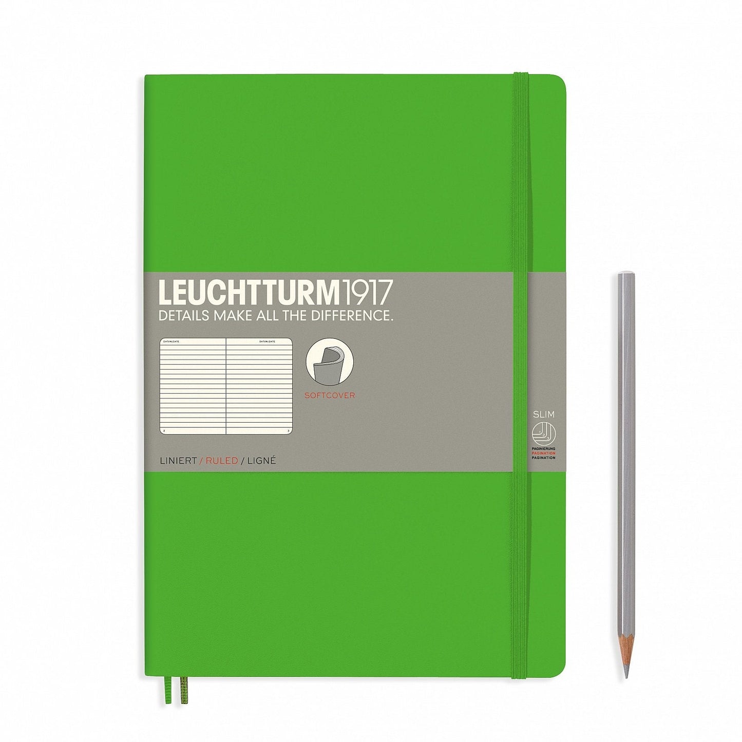 Notebook Composition (B5), Softcover, 123 Numbered Pages