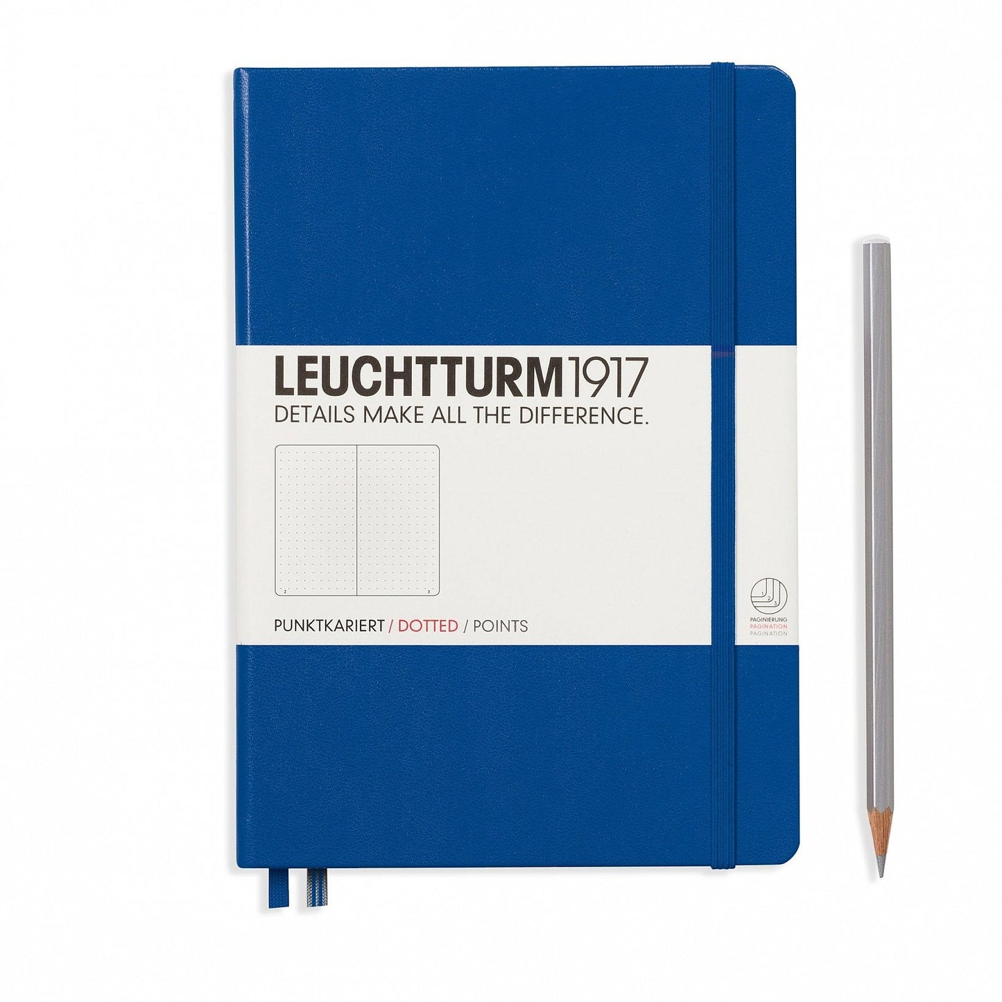 Notebook Medium (A5) Hardcover, 251 Numbered Pages