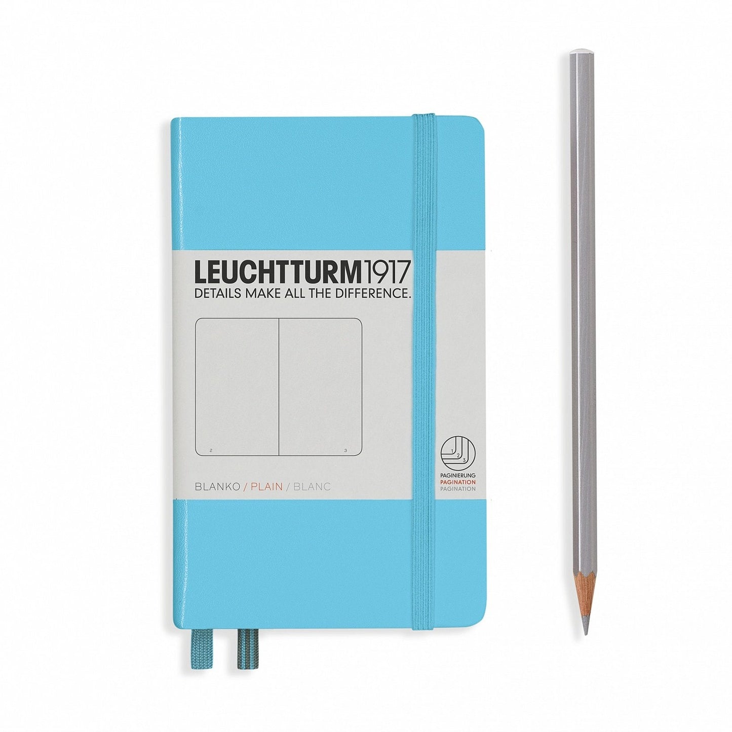 Notebook Pocket (A6) Hardcover, 187 Numbered Pages