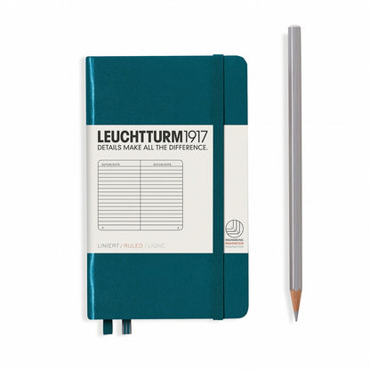 Notebook Pocket (A6) Hardcover, 187 Numbered Pages