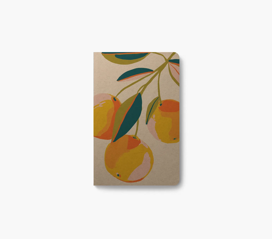 Orange Grove Kraft Layflat Notebook