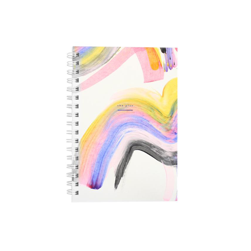 Rainbow Weekly Jotter