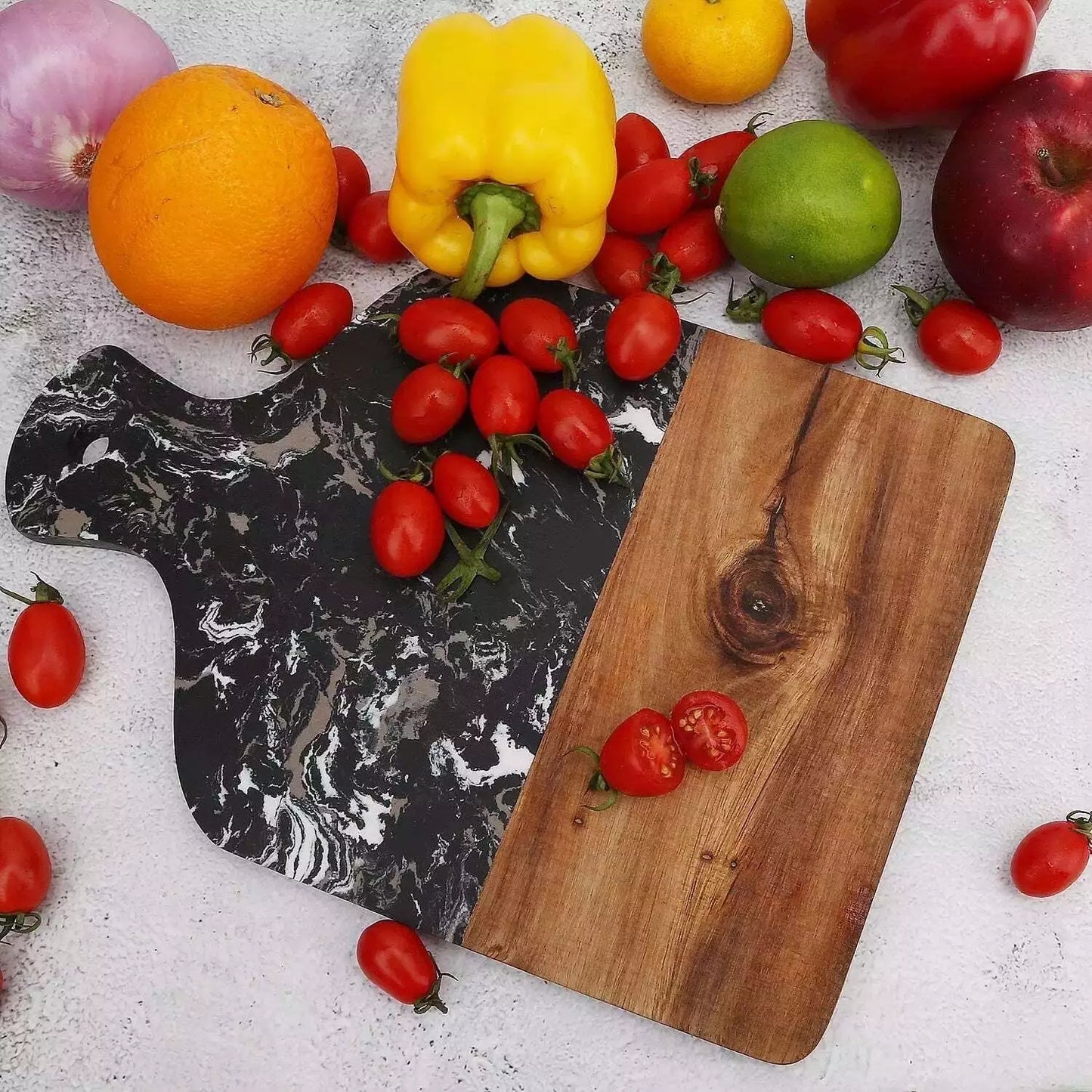 Wooden Cutting Board Rectangle with Handle