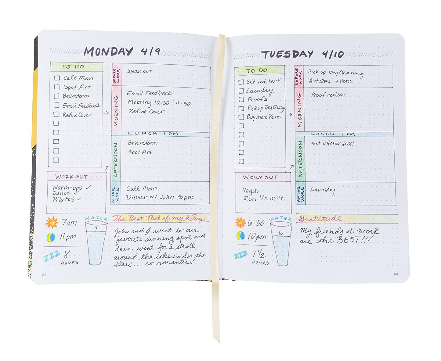 Shine Bright Productivity Journal