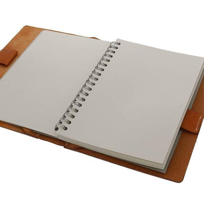 Sp&Bros Spiral Notebook W/ Leather Cover