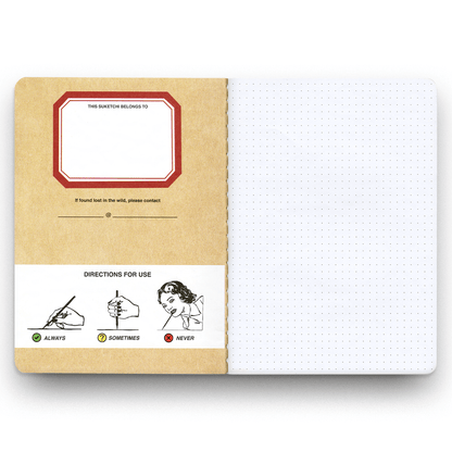 Suketchi Notebook Cactus - Medium