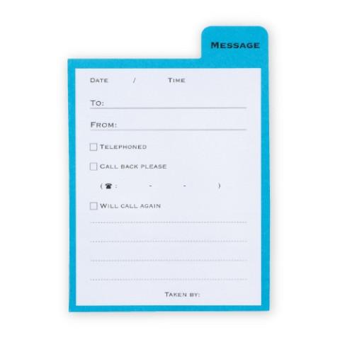 3 type Memo Label - White