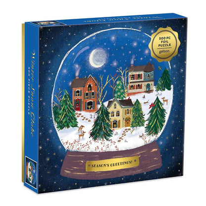 Winter Snow Globe 500 Pieces Jigsaw Puzzle