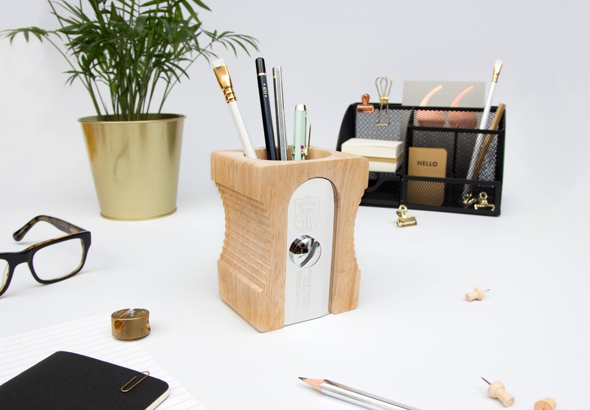 Wooden Sharpener Desk Tidy - Original