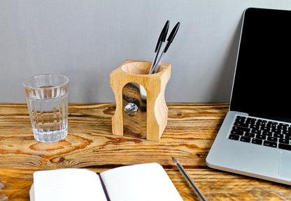 Wooden Sharpener Desk Tidy - Original