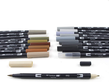 Tombow - Dual Brush Pen: Art Makers Neutral Palette