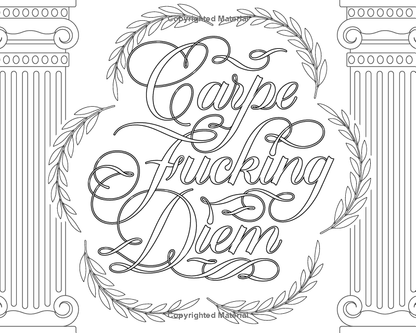 Fucking Awesome Coloring Book: (Coloring Book for Adults, Gifts for Adults, Motivational Gift)