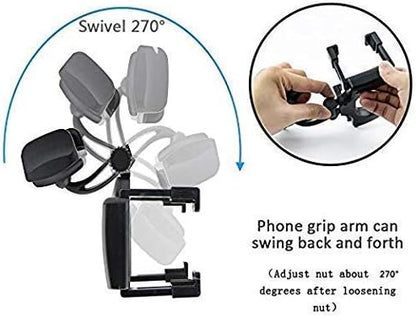 SINT Rear View Mirror Car Mount Bracket, Truck Phone Holder Clip Car Cradle, Smartphone Vehicle Stands for 4.7-6.5 inches Phones | Universal Car Mobile Stand for Rearview and Map View