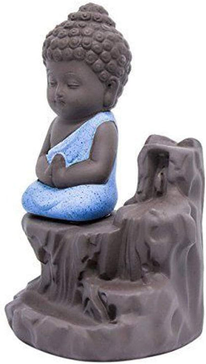 Incense Burner Holder Handmade Ceramic Waterfall