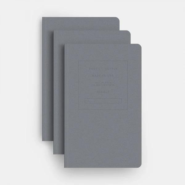 5x8" Embossed Soft Cover Notebook - Dot Paper