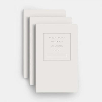 5x8" Embossed Soft Cover Notebook - Ruled Paper