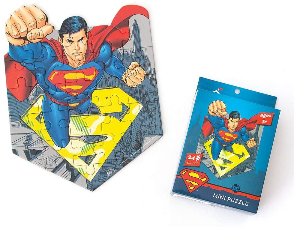 Superman 24-Pieces Mini Jigsaw Puzzle