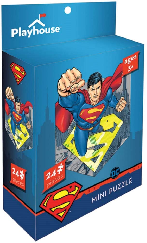 Superman 24-Pieces Mini Jigsaw Puzzle