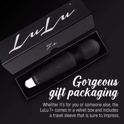 Black Lulu 7+ Handheld Electric Personal Massager