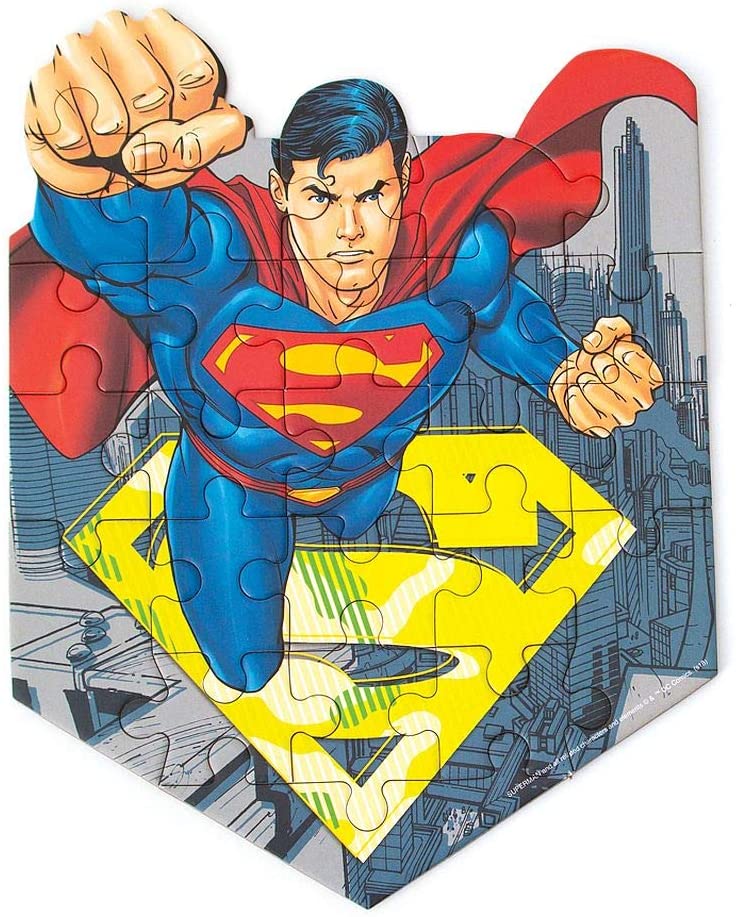 Superman 24-Pieces Mini Jigsaw Puzzle