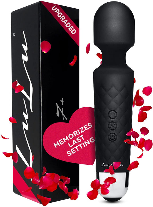 Black Lulu 7+ Handheld Electric Personal Massager