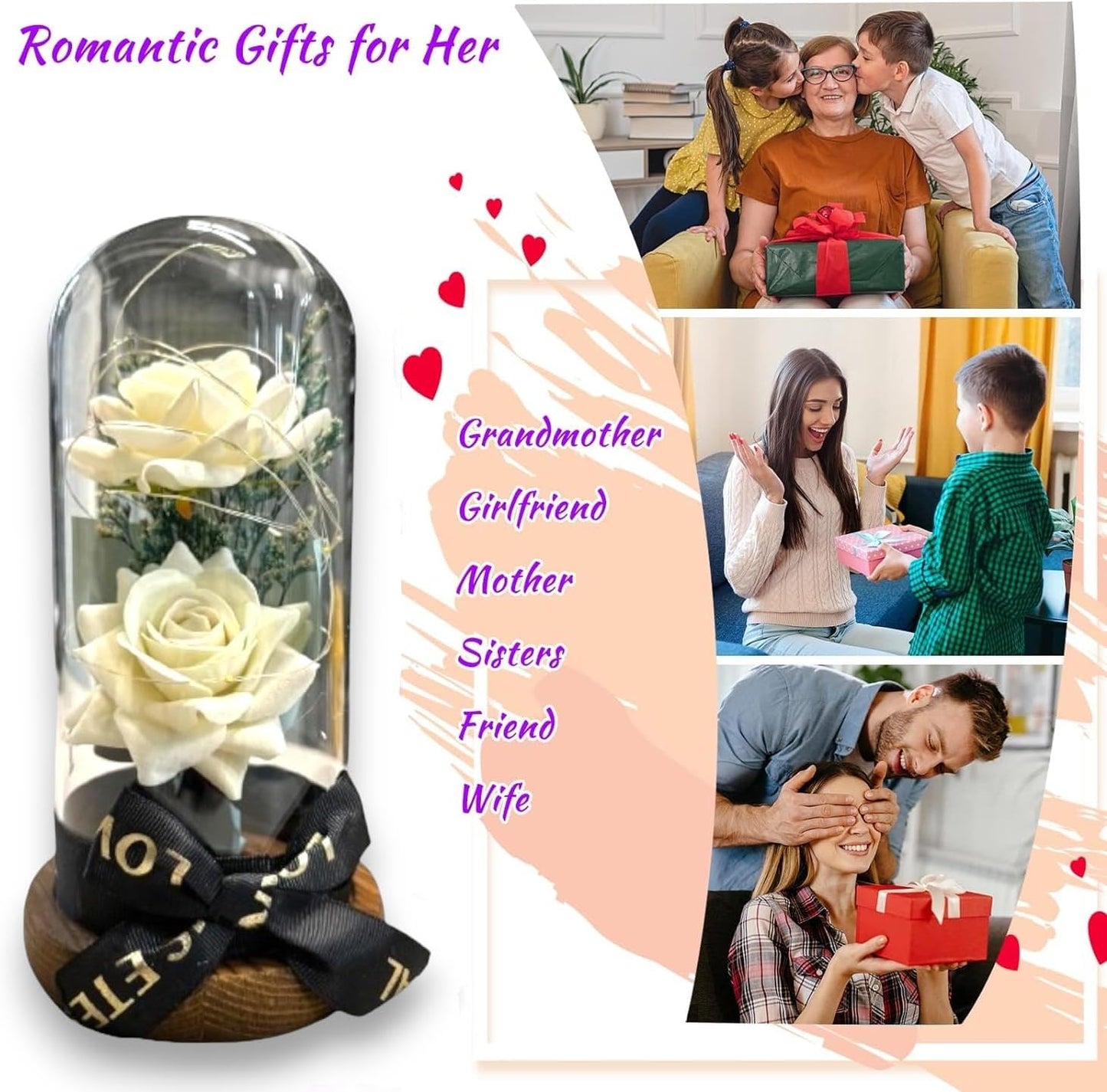 Preserved Rose Gifts for Women