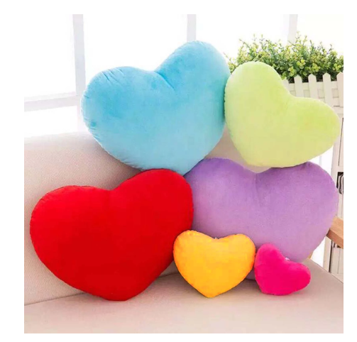 Plush Cute Heart Shape Pillow Toys