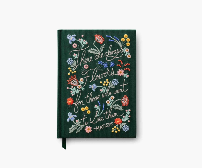 Rifle Paper Co. Embroidered Journal